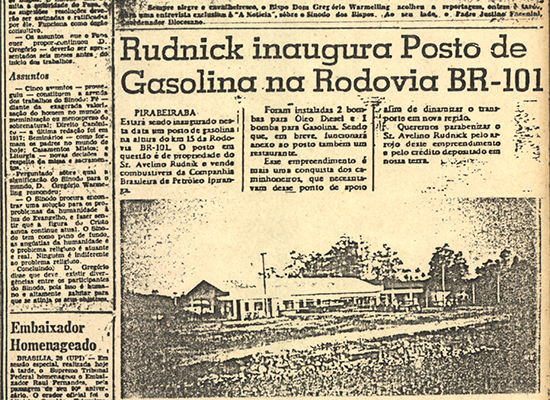 Inauguração do Posto